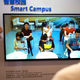 Ejemplo de tecnología de reconocimiento facial en el aula en una feria de China.